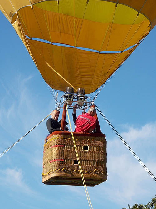 vol montgolfiere captif