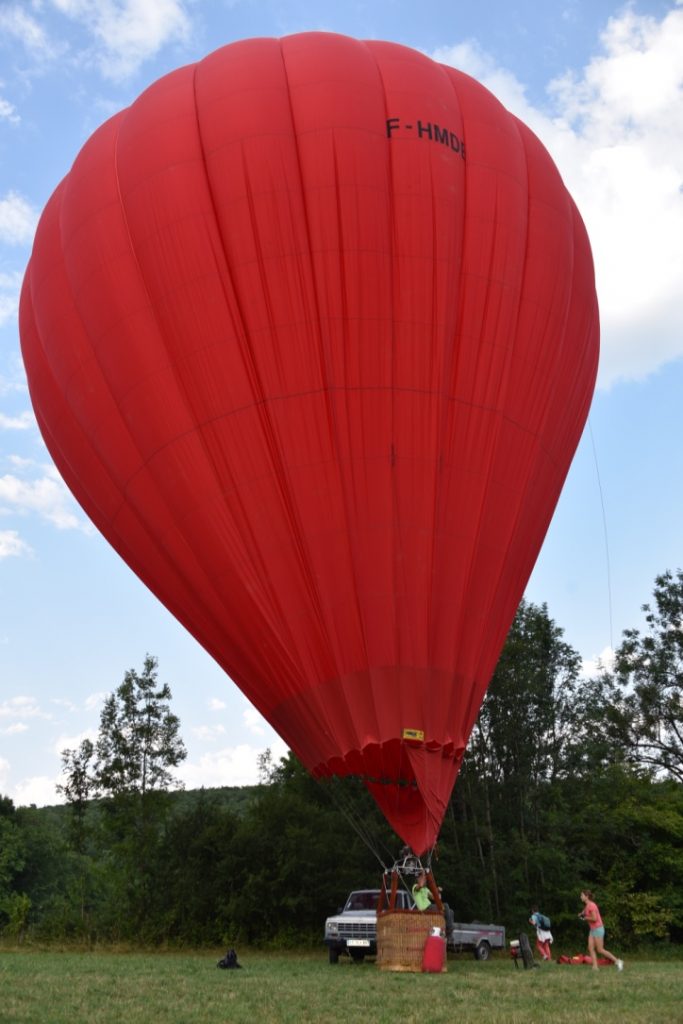 C'est parti en Montgolfière