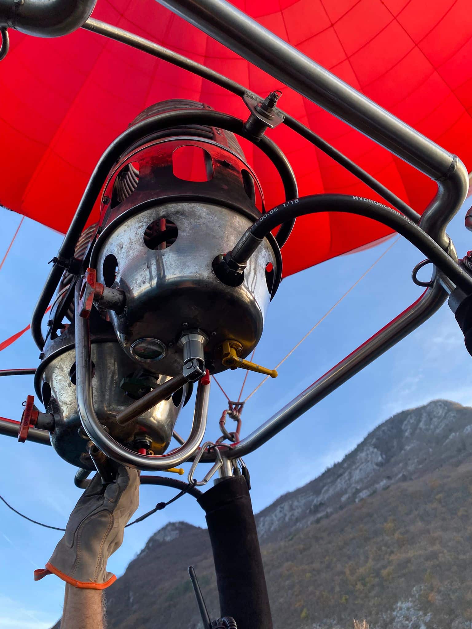 hot air balloon annecy